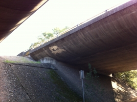 Freeway bridge